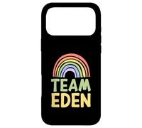 Happy Colorful Team Eden Rainbow Pride Green Yellow Coque pour iPhone 17 Pro Max