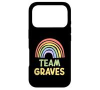 Happy Colorful Team Graves Rainbow Pride Green Yellow Coque pour iPhone 17 Pro