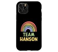 Happy Colorful Team Hanson Rainbow Pride Green Yellow Coque pour iPhone 11 Pro