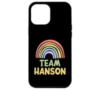 Happy Colorful Team Hanson Rainbow Pride Green Yellow Coque pour iPhone 12 Pro Max