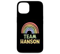 Happy Colorful Team Hanson Rainbow Pride Green Yellow Coque pour iPhone 13