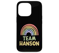Happy Colorful Team Hanson Rainbow Pride Green Yellow Coque pour iPhone 13 Pro