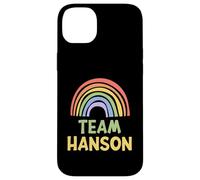 Happy Colorful Team Hanson Rainbow Pride Green Yellow Coque pour iPhone 14 Plus