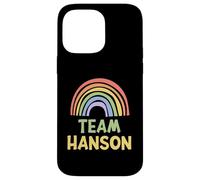 Happy Colorful Team Hanson Rainbow Pride Green Yellow Coque pour iPhone 14 Pro Max