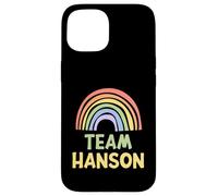 Happy Colorful Team Hanson Rainbow Pride Green Yellow Coque pour iPhone 15