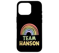 Happy Colorful Team Hanson Rainbow Pride Green Yellow Coque pour iPhone 16 Pro