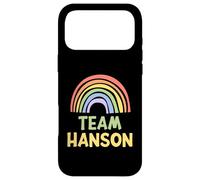 Happy Colorful Team Hanson Rainbow Pride Green Yellow Coque pour iPhone 17 Pro Max
