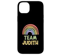 Happy Colorful Team Judith Rainbow Pride Green Yellow Coque pour iPhone 14 Plus