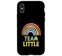 Happy Colorful Team Little Rainbow Pride Green Yellow Coque pour iPhone X/XS