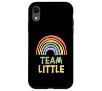 Happy Colorful Team Little Rainbow Pride Green Yellow Coque pour iPhone XR