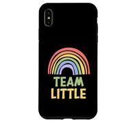 Happy Colorful Team Little Rainbow Pride Green Yellow Coque pour iPhone XS Max