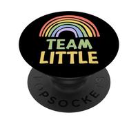 Happy Colorful Team Little Rainbow Pride Green Yellow PopSockets PopGrip Adhésif