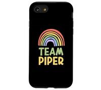 Happy Colorful Team Piper Rainbow Pride Green Yellow Coque pour iPhone SE (2020) / 7/8