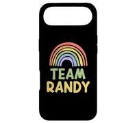 Happy Colorful Team Randy Rainbow Pride Green Yellow Coque pour iPhone Air