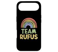 Happy Colorful Team Rufus Rainbow Pride Green Yellow Coque pour iPhone Air