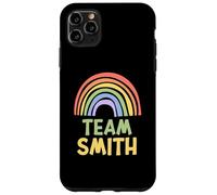 Happy Colorful Team Smith Rainbow Pride Green Yellow Coque pour iPhone 11 Pro Max
