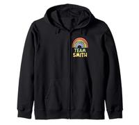 Happy Colorful Team Smith Rainbow Pride Green Yellow Sweat à Capuche