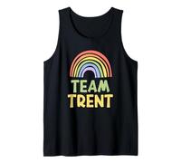 Happy Colorful Team Trent Rainbow Pride Green Yellow Débardeur