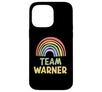 Happy Colorful Team Warner Rainbow Pride Green Yellow Coque pour iPhone 14 Pro Max