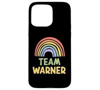 Happy Colorful Team Warner Rainbow Pride Green Yellow Coque pour iPhone 15 Pro Max