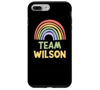 Happy Colorful Team Wilson Rainbow Pride Green Yellow Coque pour iPhone 7 Plus/8 Plus