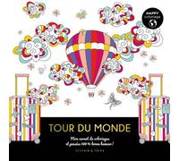 Happy coloriage Tour du monde - Collectif - Dessain Et Tolra - broché - Livre-jeu