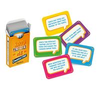 Happy Confident Me Cartes de conversations - Cartes pour toute la famille pour trouver de nouvelles façons de parler, partager et découvrir plus sur les autres.