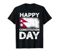 Happy Constitution Day Népal Jour de l'indépendance népalaise T-Shirt