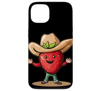Happy Cowboy Strawberry pour Les Amateurs de Ranch Coque pour iPhone 13