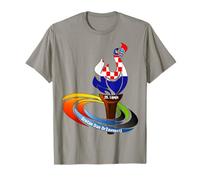 Happy Croatia Independence Day Proud to Be Croate Dad Mom T-Shirt
