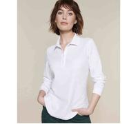 Happy D by Damart - Polo maille piquée - Blanc 46/48