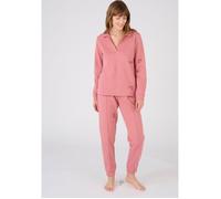 Happy D by Damart - Sweat-shirt en maille piquée - Vieux Rose 34/36