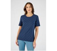 Happy D by Damart - Tee-shirt imprimé pois - Marine Pois 34/36