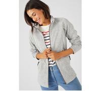 Happy D by Damart - Veste zippée maille polaire Thermolactyl - Gris Chiné 46/48