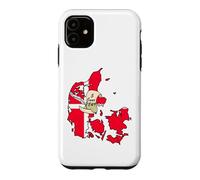 Happy Danemark Constitution Day Carte Drapeau Fier d'être Danois Coque pour iPhone 11