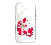 Happy Danemark Constitution Day Carte Drapeau Fier d'être Danois Coque pour iPhone 17