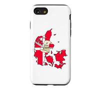 Happy Danemark Constitution Day Carte Drapeau Fier d'être Danois Coque pour iPhone SE (2020) / 7/8