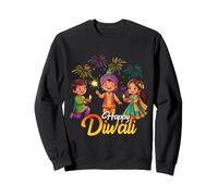 Happy Diwali Deepavali Mignon Enfants Garçons Filles Indiens Sweatshirt