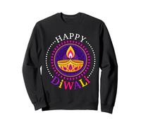 Happy Diwali Deepavali pour Le Festival de Diwali Indien Hindouisme Sweatshirt