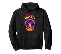 Happy Diwali Deepavali pour l'hindouisme Indien Dipavali Sweat à Capuche