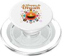 Happy Diwali pour Enfants Deepavali Souhaits - Fête Lumières PopSockets PopGrip pour MagSafe
