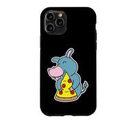 Happy Donkey Pelle à Pizza câline Coque pour iPhone 11 Pro