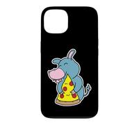 Happy Donkey Pelle à Pizza câline Coque pour iPhone 13