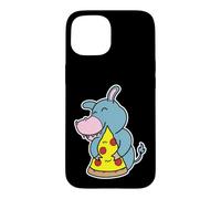 Happy Donkey Pelle à Pizza câline Coque pour iPhone 15