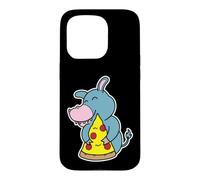 Happy Donkey Pelle à Pizza câline Coque pour iPhone 15 Pro