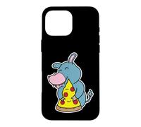 Happy Donkey Pelle à Pizza câline Coque pour iPhone 16 Pro Max