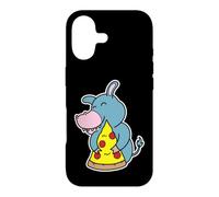 Happy Donkey Pelle à Pizza câline Coque pour iPhone 17