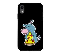 Happy Donkey Pelle à Pizza câline Coque pour iPhone XR