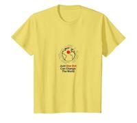 Happy Dot Day : Un Point Peut Changer Le Monde T-Shirt, Enfant, Citron, 12 Ans