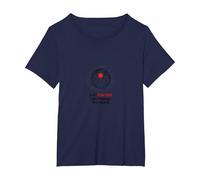 Happy Dot Day : Un Point Peut Changer Le Monde T-Shirt, Femme Grandes Tailles, Bleu Marine, 6X